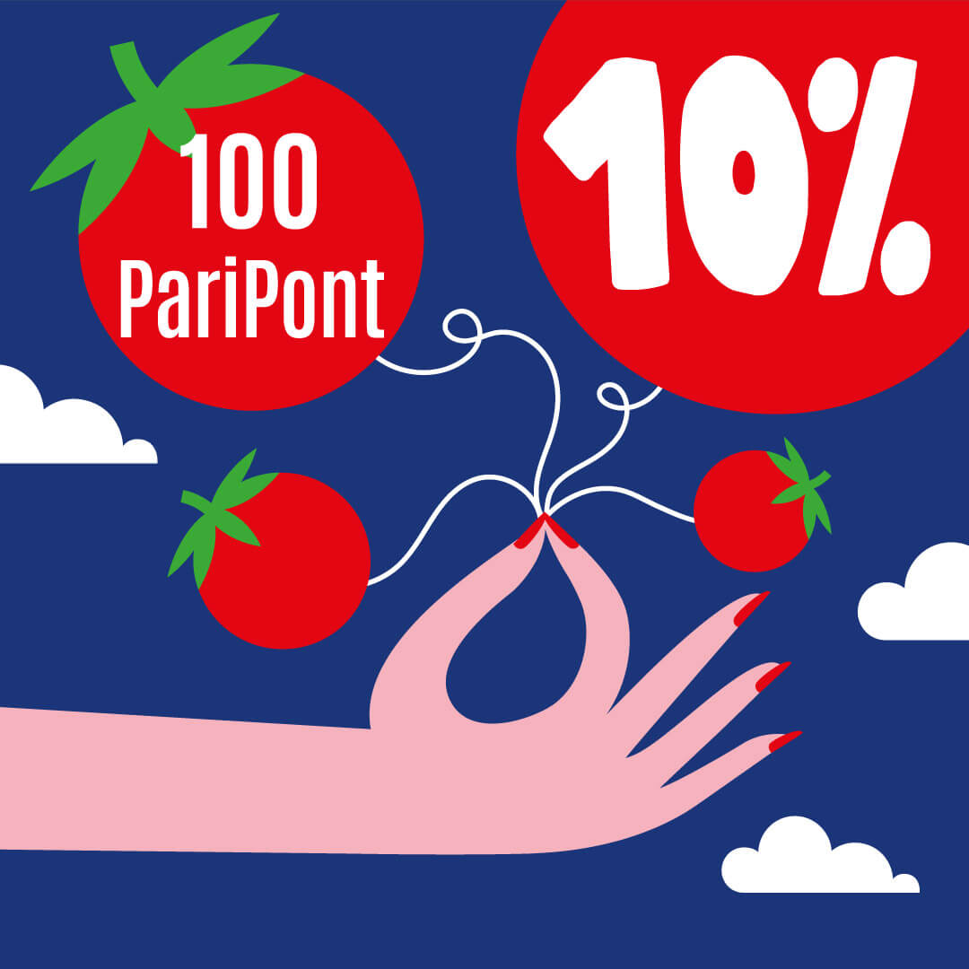 100 paripont - 10%