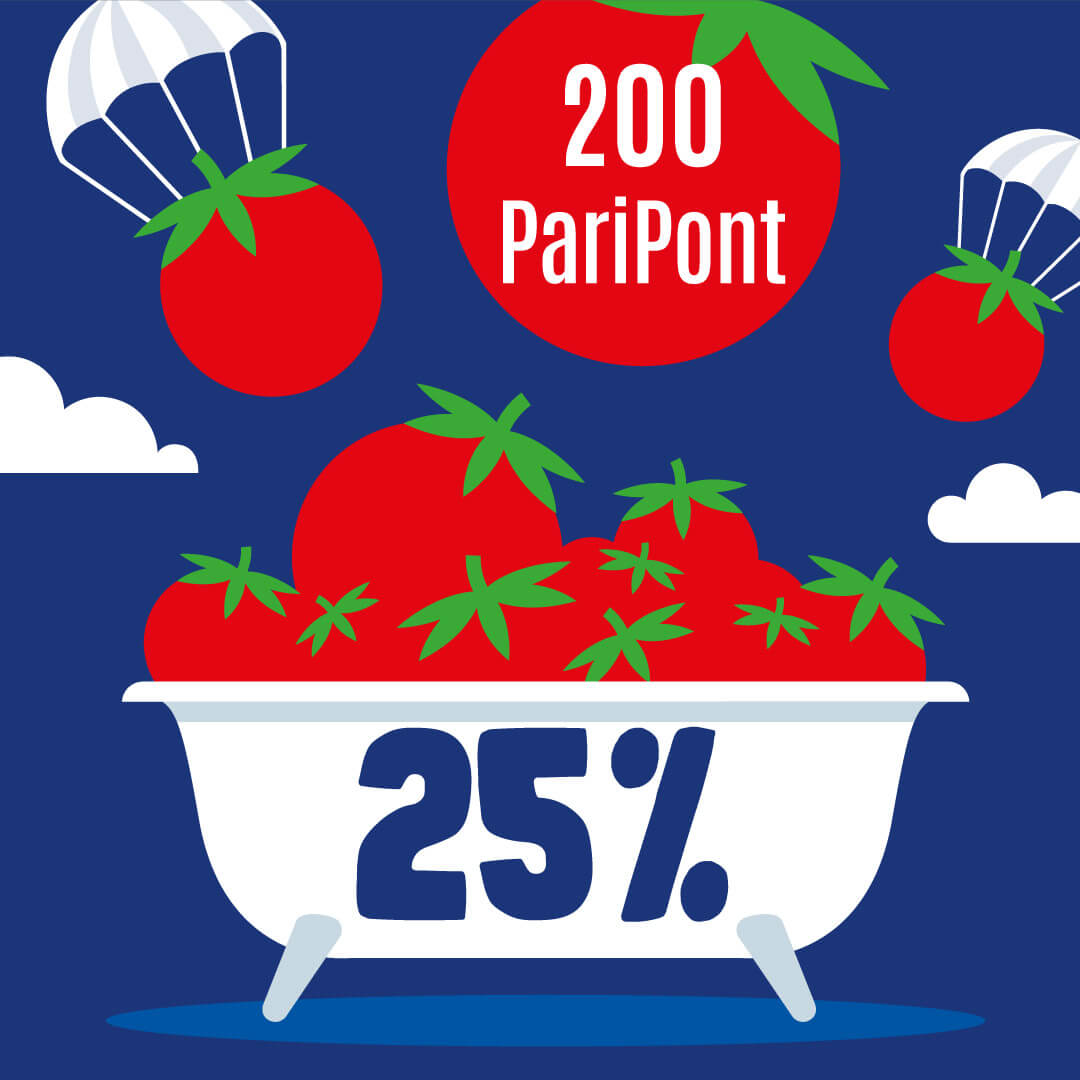 200 paripont - 25%